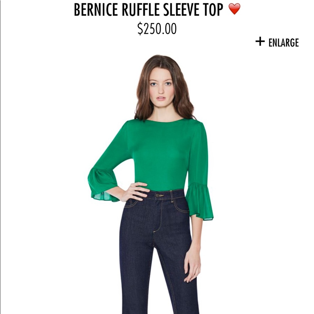 Alice and Olivia Bernice Top